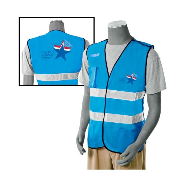 Propac Safety Vest Mrc Logo C9058-BLUE MRC - main